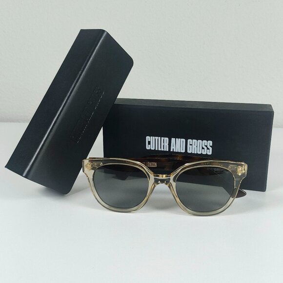 FINAL PRICE - CUTLER & GROSS M1298 SUNGLASSES - Picture 1 of 5